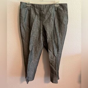 Gray Faconnable Capris Size 12